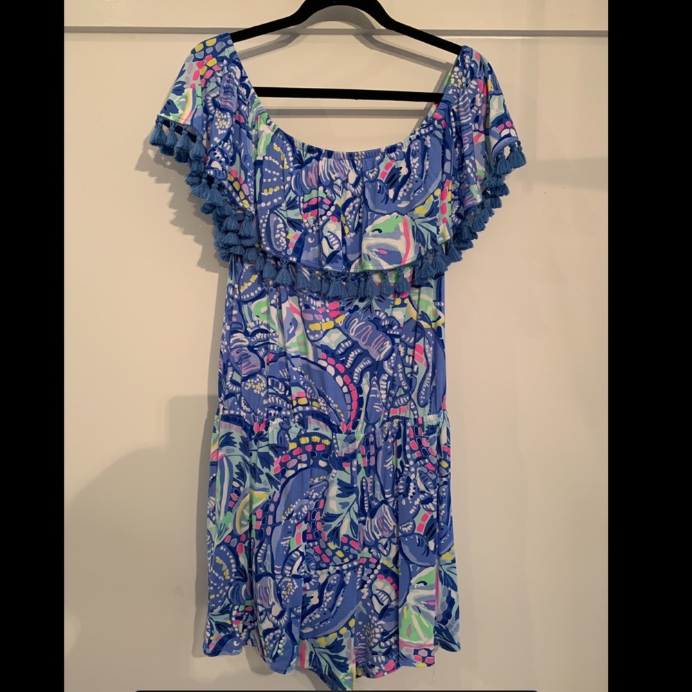 La Fortuna Off the Shoulder Romper